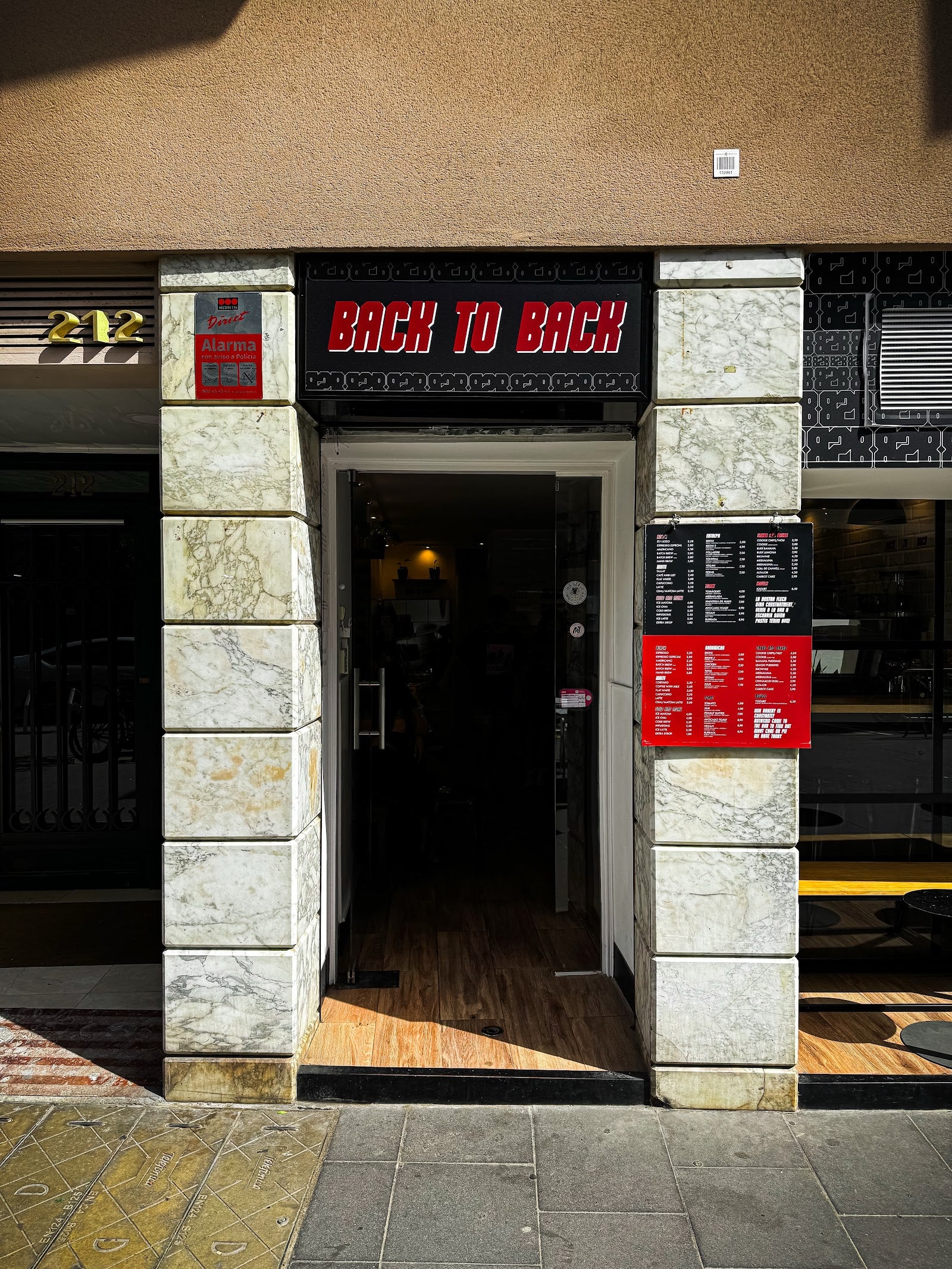 Back to back Cafè d'Especialitat